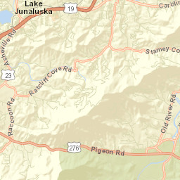 Lake Junaluska Street Map