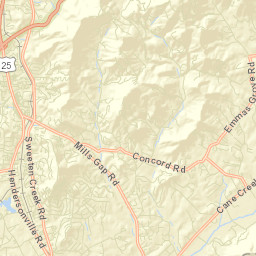 Royal Pines Street Map