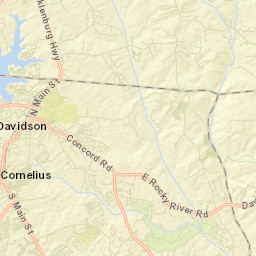 308 North Main Street, Davidson College Street Map