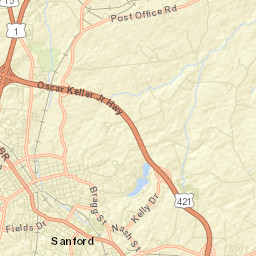 Sanford Street Map