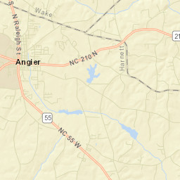 Angier Street Map