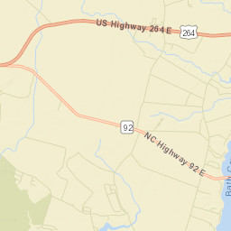 Beaufort County Street Map