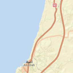 Asilah Street Map
