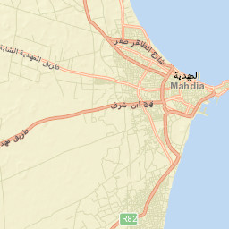 Mahdia Street Map