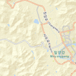 Miryang Street Map