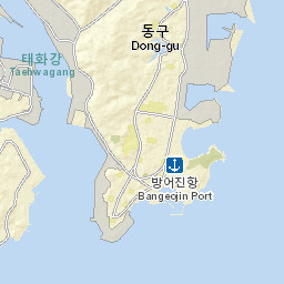 Dong-gu Street Map