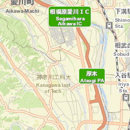 Atsugi Shi Street Map