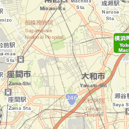 Zama Shi Street Map