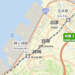 Ichihara Street Map