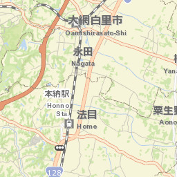 Ōamishirasato-shi Street Map