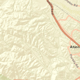 Asuncion California Street Map