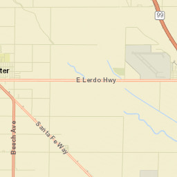 Minter Village California Street Map