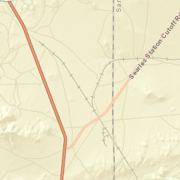 Searles California Street Map