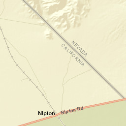 Nipton California Street Map