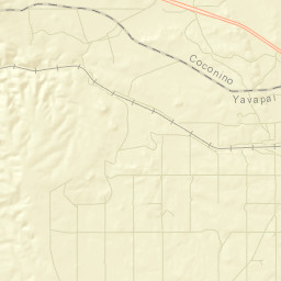 Grand Canyon Caverns Arizona Street Map