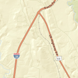 CanAm Highway, Las Vegas, NM 87701, USA Street Map