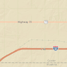 Historic U.S. 66, Clinton, OK 73601, USA Street Map