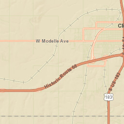 2229 West Gary Boulevard Clinton OK Street Map
