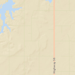 Okfuskee County Street Map