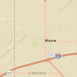Warner Street Map