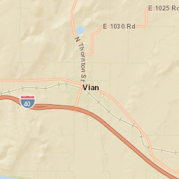 Vian Street Map