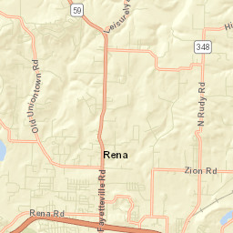 852-1030 Old Uniontown Road, Van Buren Street Map