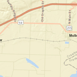 Mulberry Arkansas Street Map
