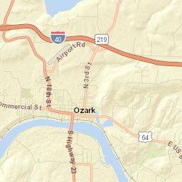 4642-4682 U.S. 64, Ozark, AR 72949, USA Street Map