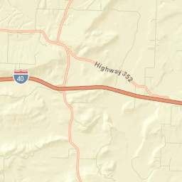 Interstate 40 Hartman AR 72840 Street Map