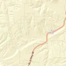 Culpepper Arkansas Street Map