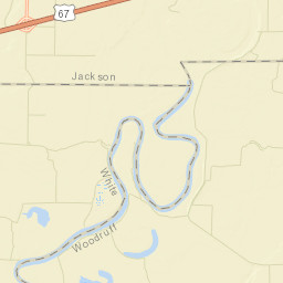 Spriggs Mill Arkansas Street Map