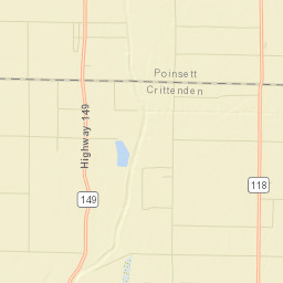 Galilee Arkansas Street Map
