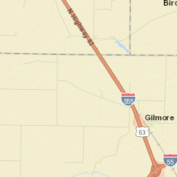 Gilmore Arkansas Street Map