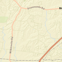 Wilkinsville Tennessee Street Map