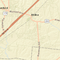 425 Beverly Drive, Atoka, TN 38004, USA Street Map