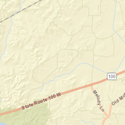 Montezuma Tennessee Street Map