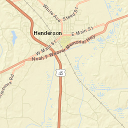 Sanford Hill Tennessee Street Map