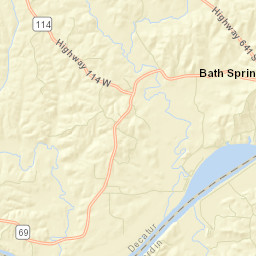 Lott Landing Tennessee Street Map