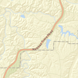 Napier Tennessee Street Map