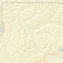 Quercus Tennessee Street Map