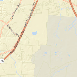 Royal Oaks Tennessee Street Map