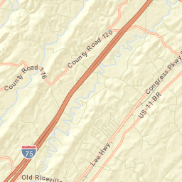 Coile Tennessee Street Map
