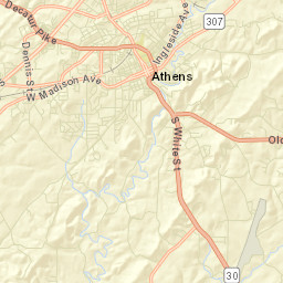 Westwood Heights Tennessee Street Map