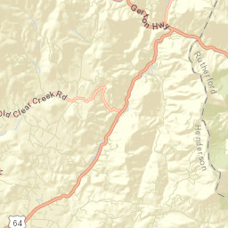 Edneyville Street Map