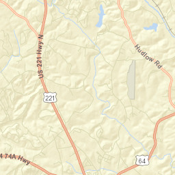 Rutherford County Street Map