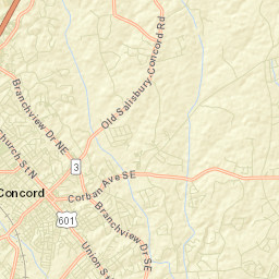 1-29 Buffalo Ave NW, Concord, NC 28025, USA Street Map