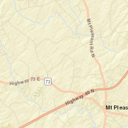 Mount Pleasant Street Map