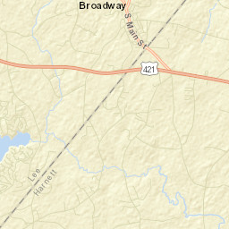 Broadway Street Map