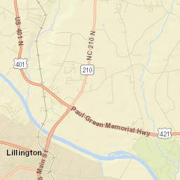 Lillington Street Map