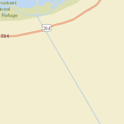 Hyde County Street Map